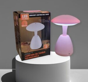 Table Mushroom Lamp Modern 18D Night Light