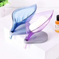 leaf Shaped Soap Holder Non-Slip Easy to Clean