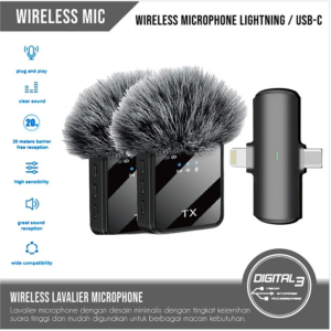 F15 Wireless Lavalier Microphone