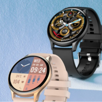 AMOLED Smart Watch Round Shape High Resolution